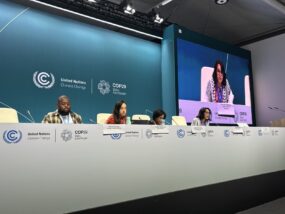 COP29閉幕間近ーFoEインターナショナル記者会見